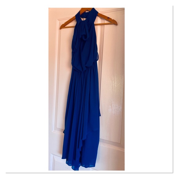 Carla Zampatti Blue Floaty Formal Dress - Picture 4 of 8